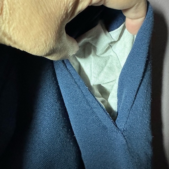 Hanes Premium Navy Joggers - Picture 4 of 6